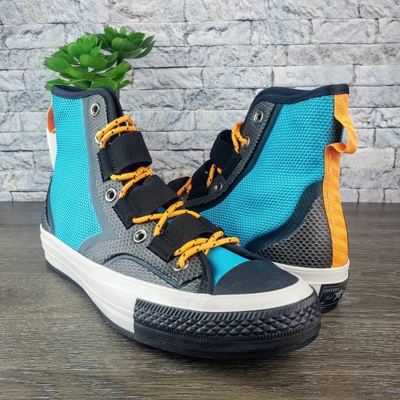 converse chuck 70 tech hiker woven & leather high top